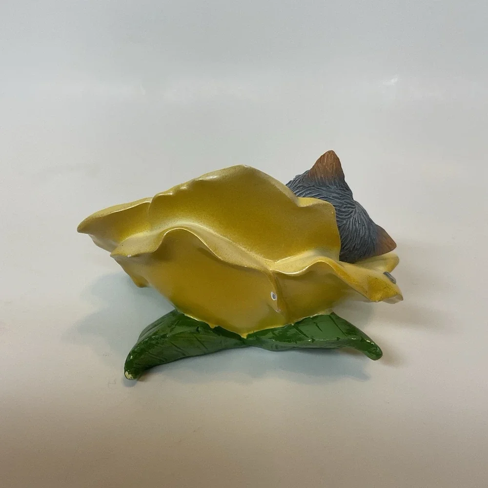 Vtg Yorkshire Terrier‎ Figurine Fur Ever Loving Baby Hamilton Collection Dogs